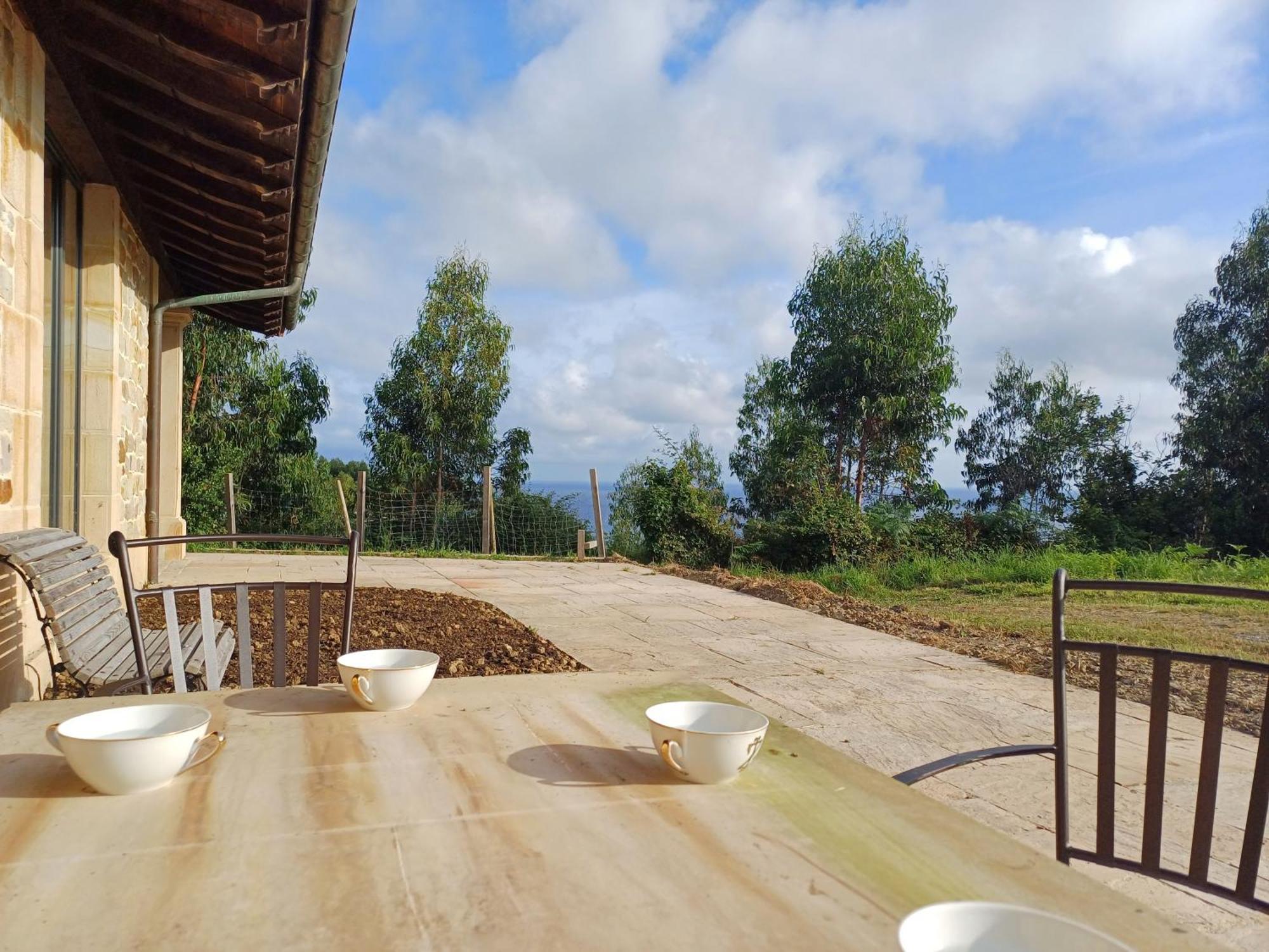 Amplio Apartamento Con Jardin En Villa Haritza Con Vistas Al Mar Ea 外观 照片